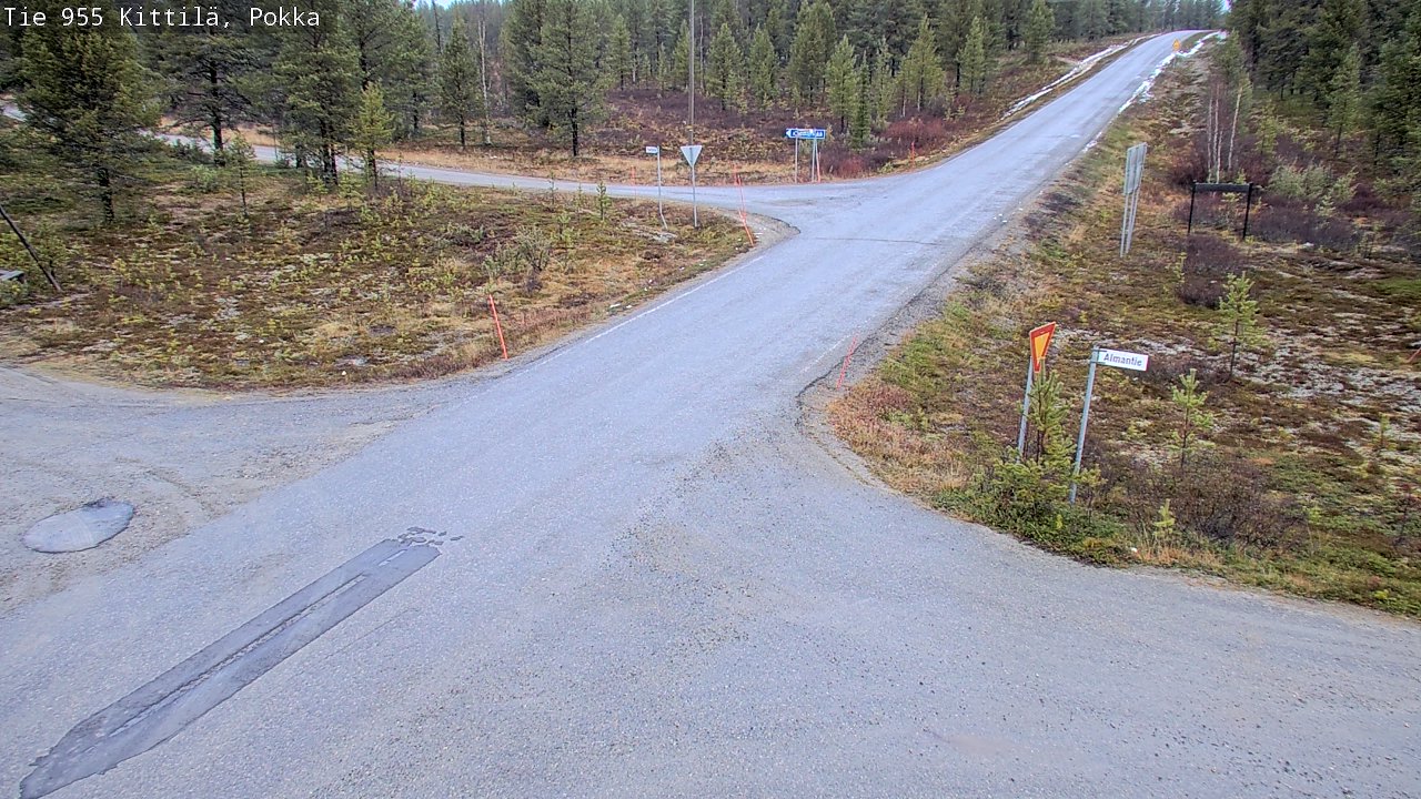 Kelikamerat Kuva Tie 955 Kittilä, Pokka, Kittilä, Lappi