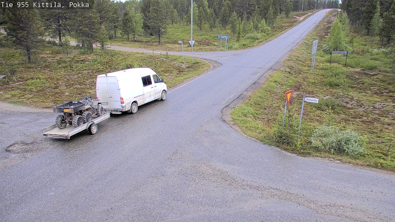Kelikamerat Kuva Tie 955 Kittilä, Pokka, Kittilä, Lappi