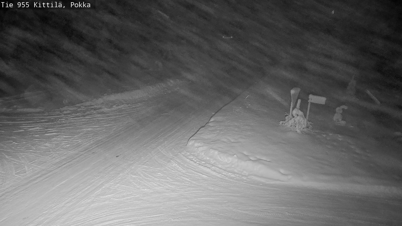 Kelikamerat Kuva Tie 955 Kittilä, Pokka, Kittilä, Lappi