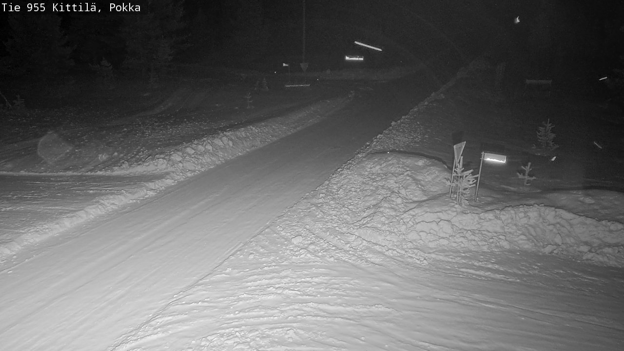 Kelikamerat Kuva Tie 955 Kittilä, Pokka, Kittilä, Lappi