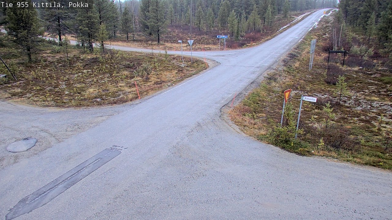 Kelikamerat Kuva Tie 955 Kittilä, Pokka, Kittilä, Lappi