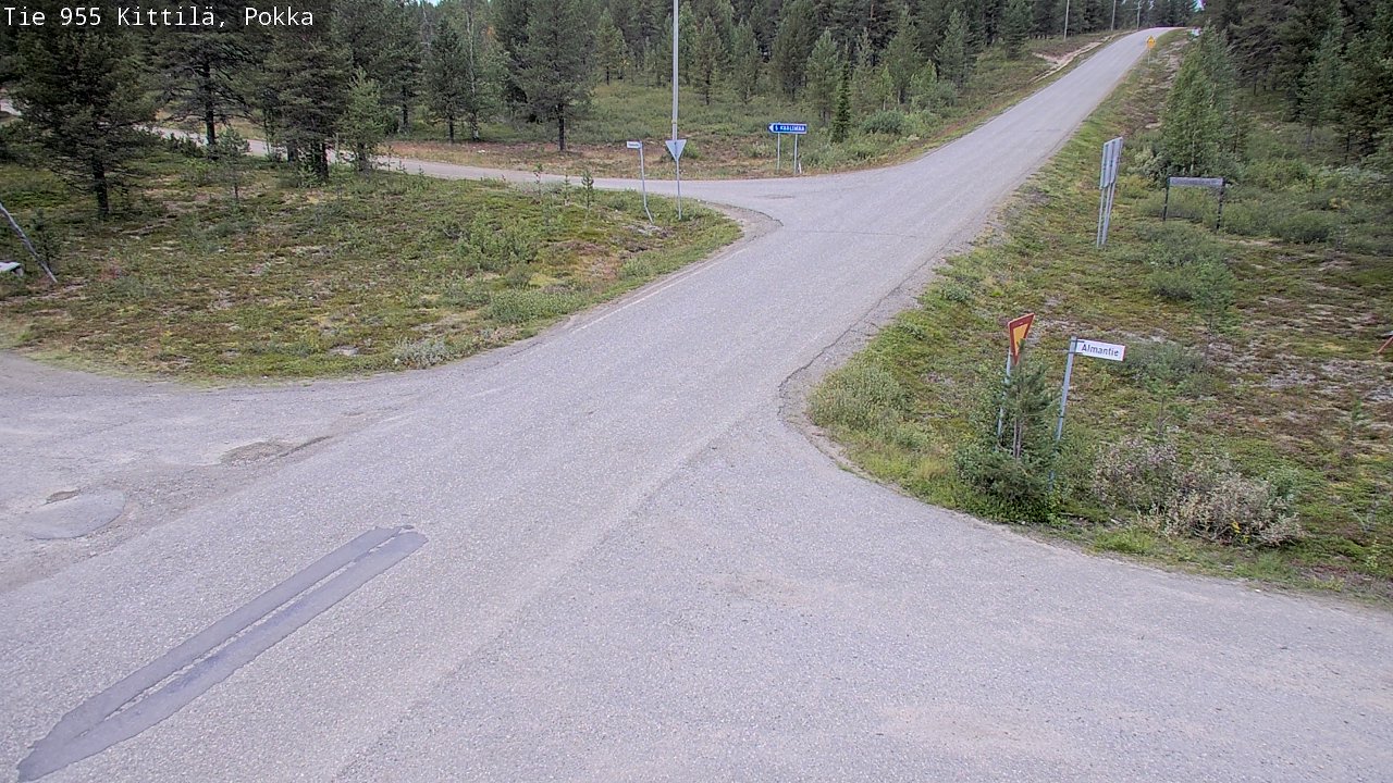 Kelikamerat Kuva Tie 955 Kittilä, Pokka, Kittilä, Lappi