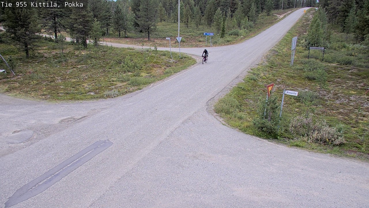 Kelikamerat Kuva Tie 955 Kittilä, Pokka, Kittilä, Lappi