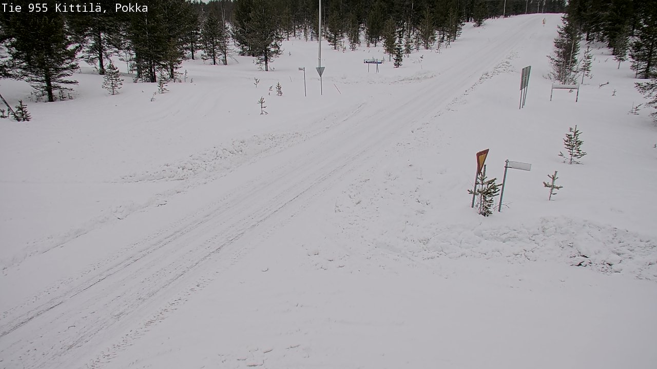 Kelikamerat Kuva Tie 955 Kittilä, Pokka, Kittilä, Lappi