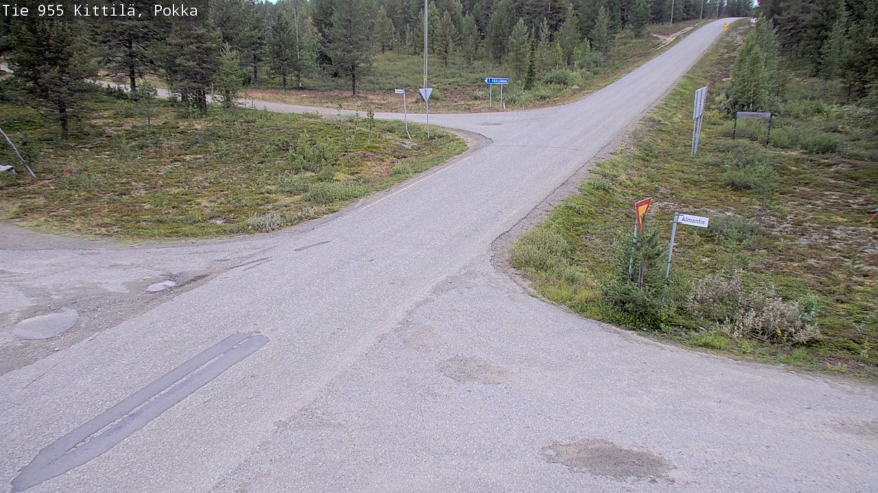 Kelikamerat Kuva Tie 955 Kittilä, Pokka, Kittilä, Lappi