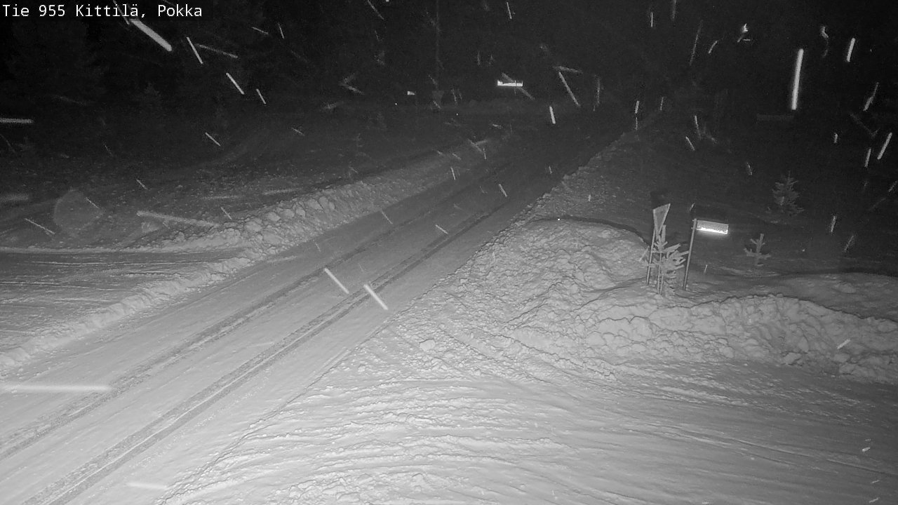 Kelikamerat Kuva Tie 955 Kittilä, Pokka, Kittilä, Lappi