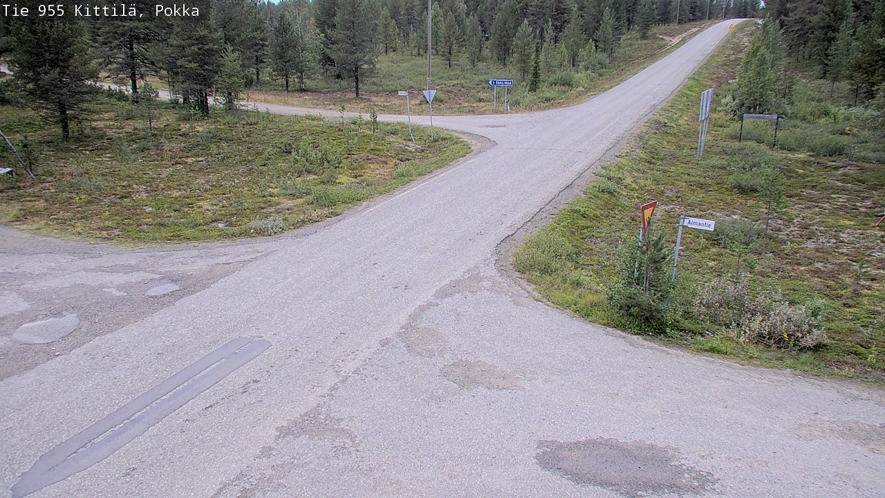 Kelikamerat Kuva Tie 955 Kittilä, Pokka, Kittilä, Lappi