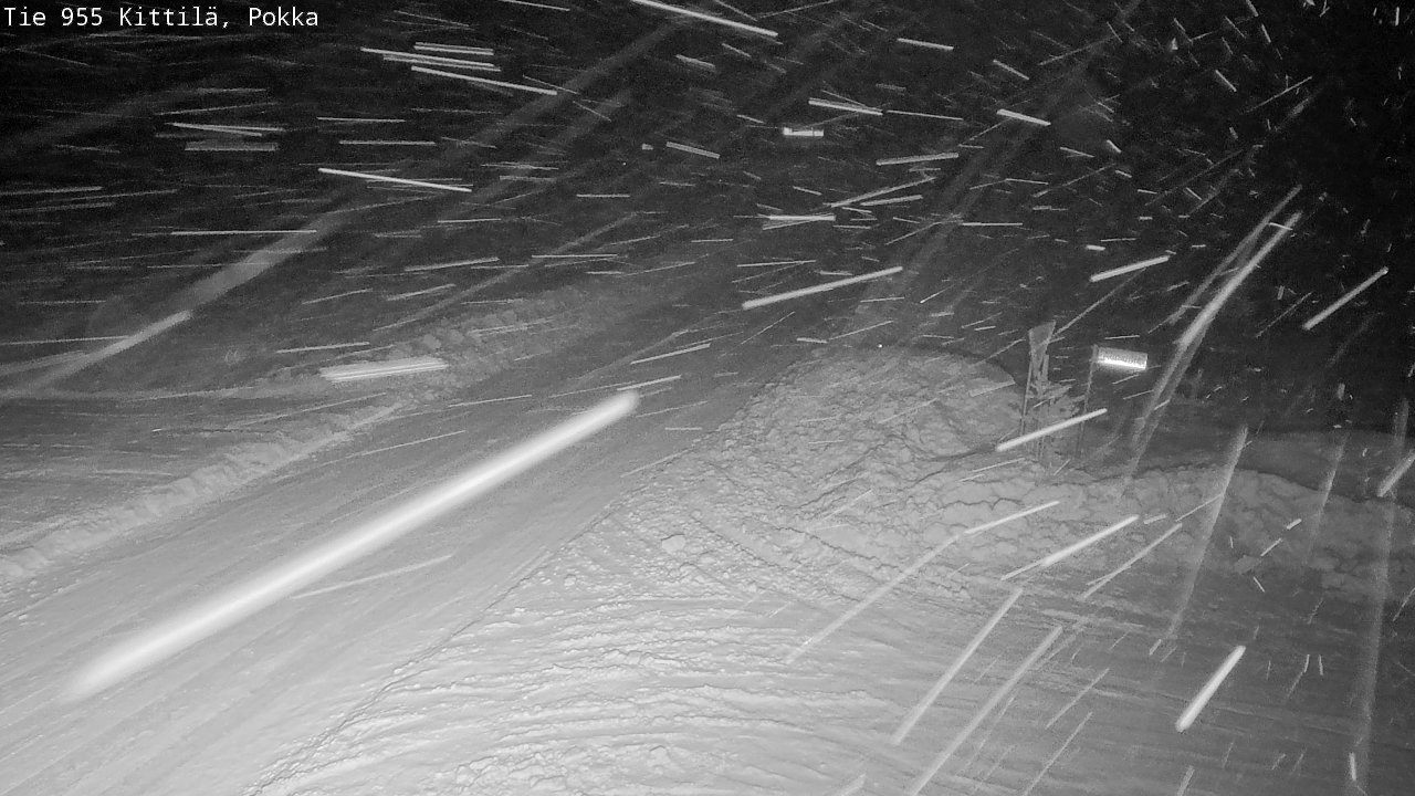 Kelikamerat Kuva Tie 955 Kittilä, Pokka, Kittilä, Lappi