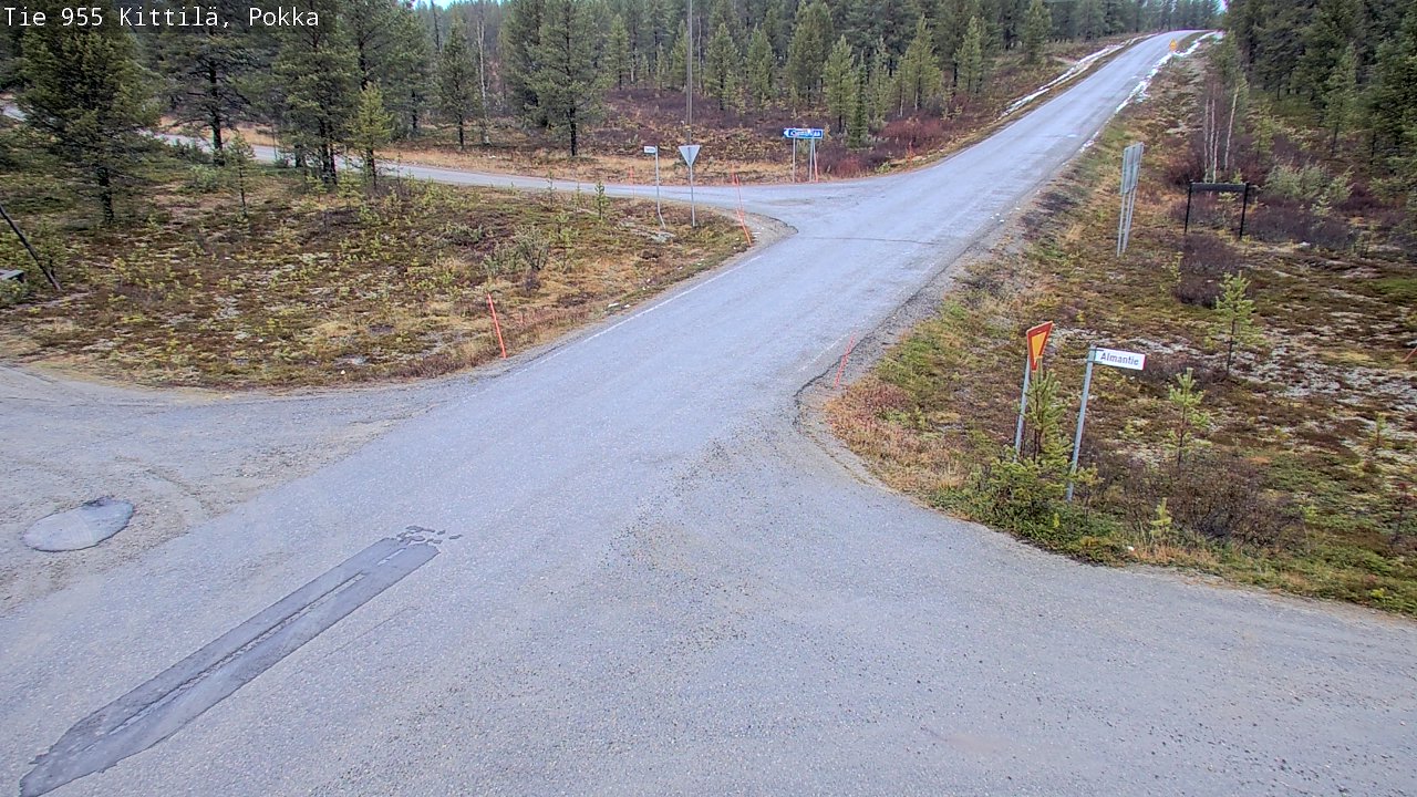 Kelikamerat Kuva Tie 955 Kittilä, Pokka, Kittilä, Lappi