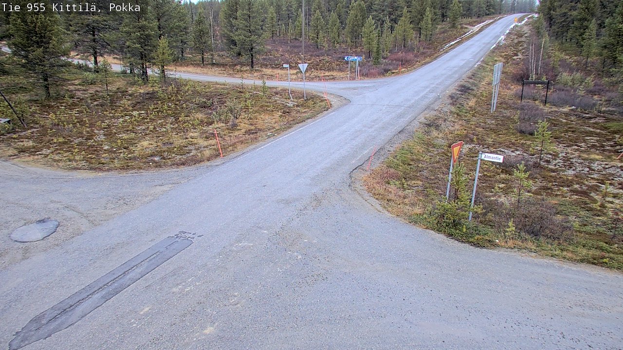 Kelikamerat Kuva Tie 955 Kittilä, Pokka, Kittilä, Lappi