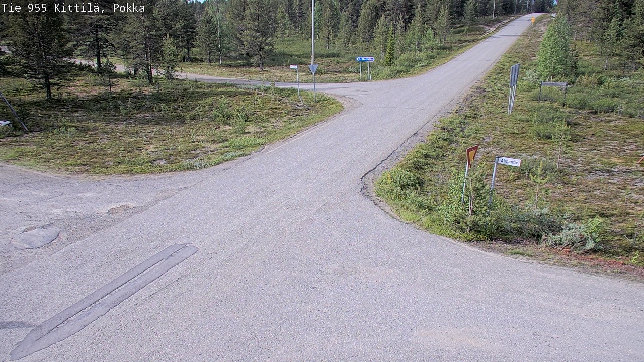 Kelikamerat Kuva Tie 955 Kittilä, Pokka, Kittilä, Lappi