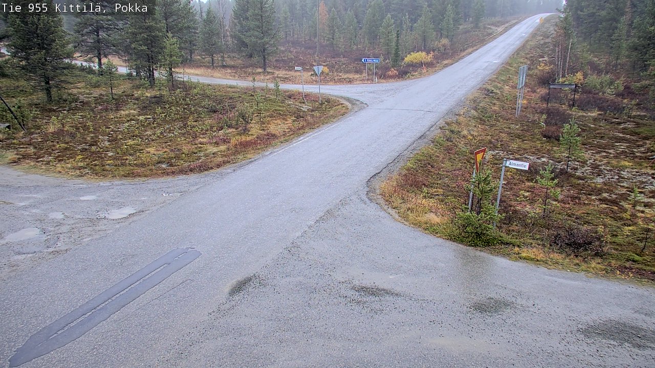 Kelikamerat Kuva Tie 955 Kittilä, Pokka, Kittilä, Lappi