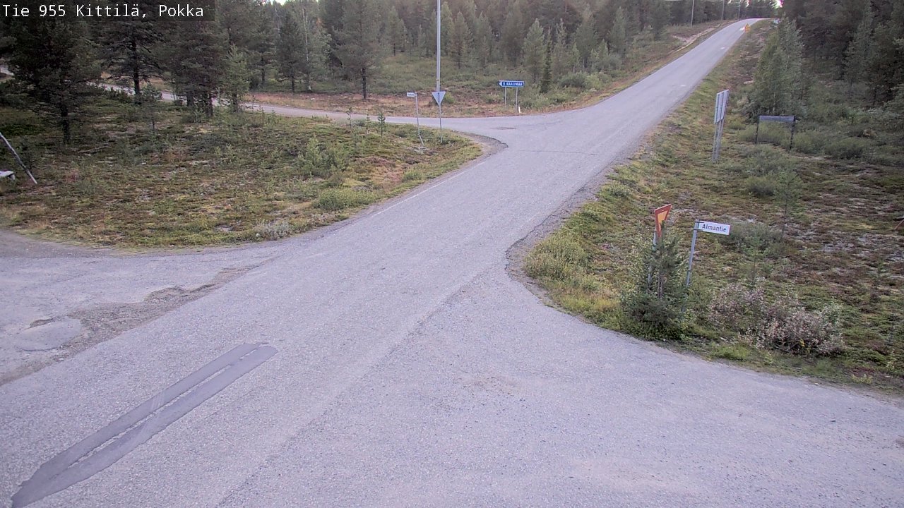 Kelikamerat Kuva Tie 955 Kittilä, Pokka, Kittilä, Lappi