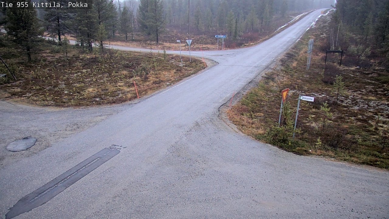 Kelikamerat Kuva Tie 955 Kittilä, Pokka, Kittilä, Lappi