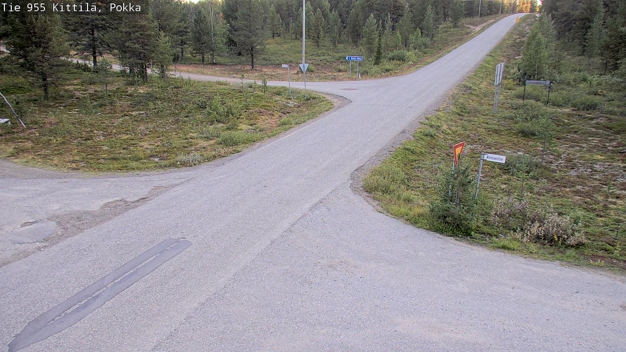 Kelikamerat Kuva Tie 955 Kittilä, Pokka, Kittilä, Lappi