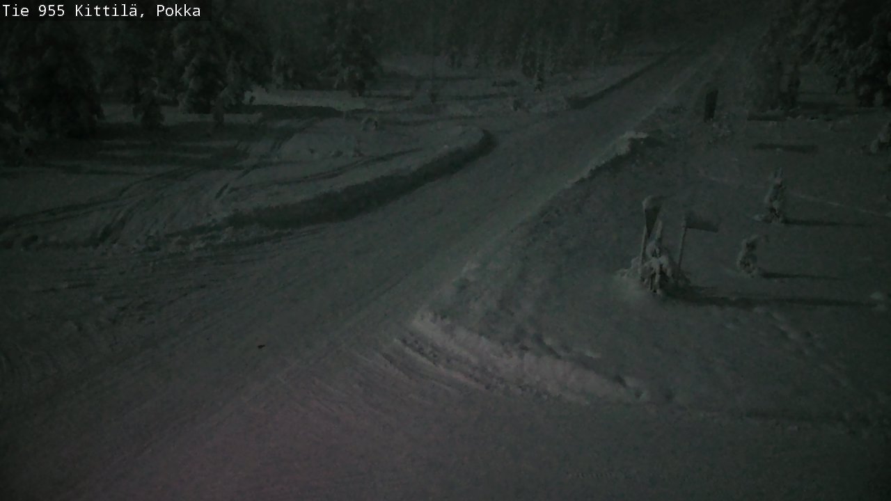 Kelikamerat Kuva Tie 955 Kittilä, Pokka, Kittilä, Lappi