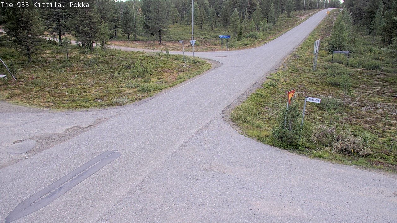 Kelikamerat Kuva Tie 955 Kittilä, Pokka, Kittilä, Lappi