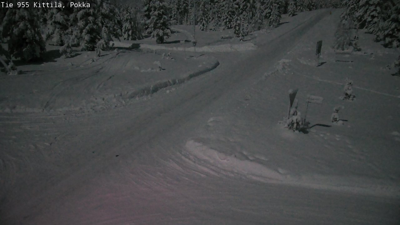 Kelikamerat Kuva Tie 955 Kittilä, Pokka, Kittilä, Lappi