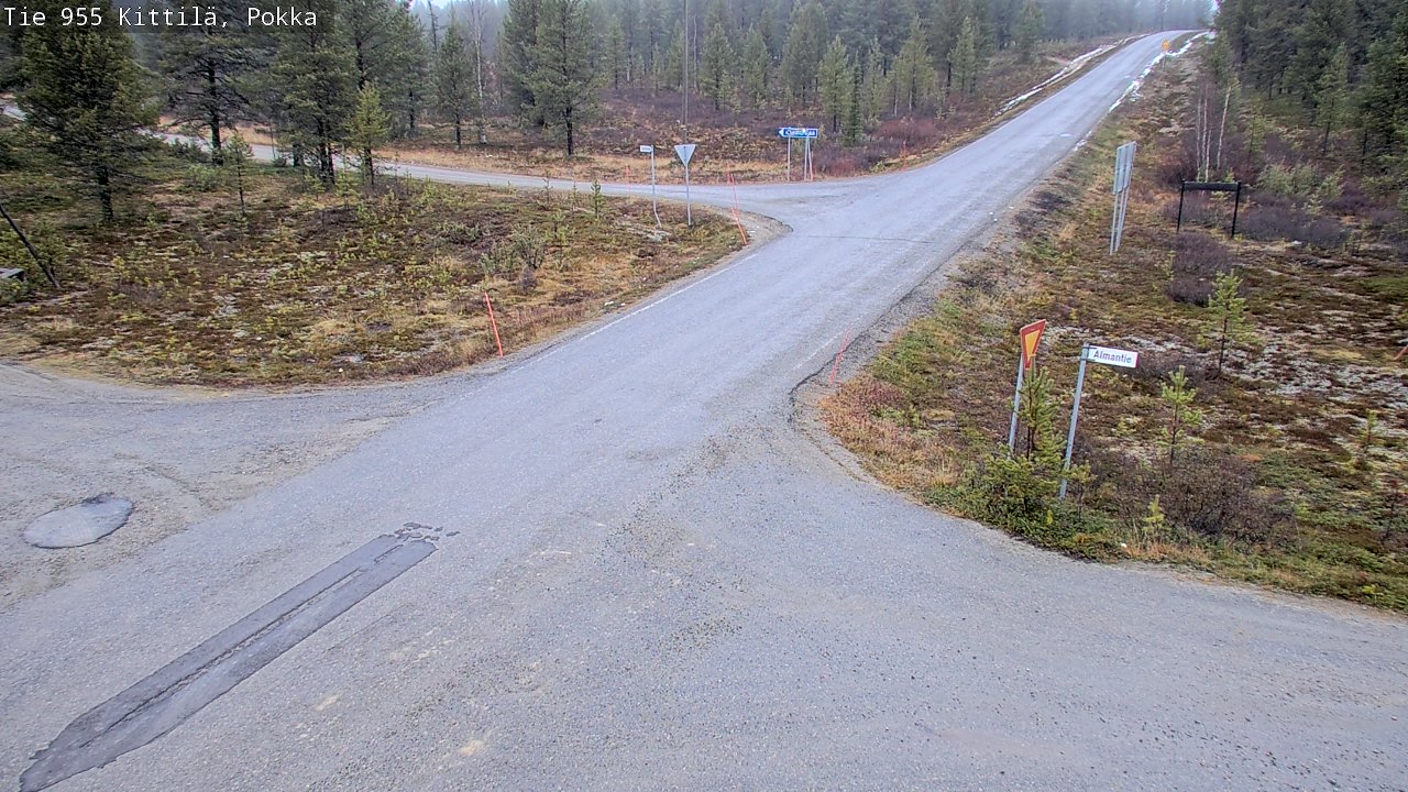 Kelikamerat Kuva Tie 955 Kittilä, Pokka, Kittilä, Lappi