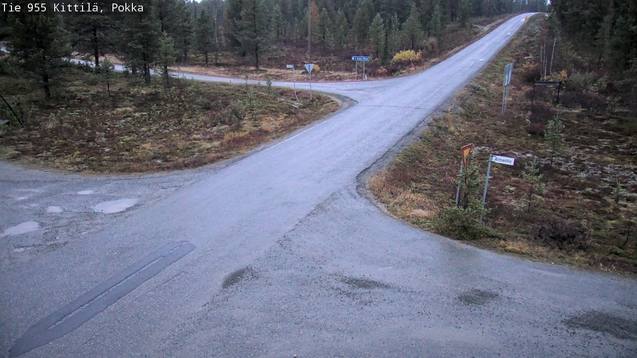 Kelikamerat Kuva Tie 955 Kittilä, Pokka, Kittilä, Lappi