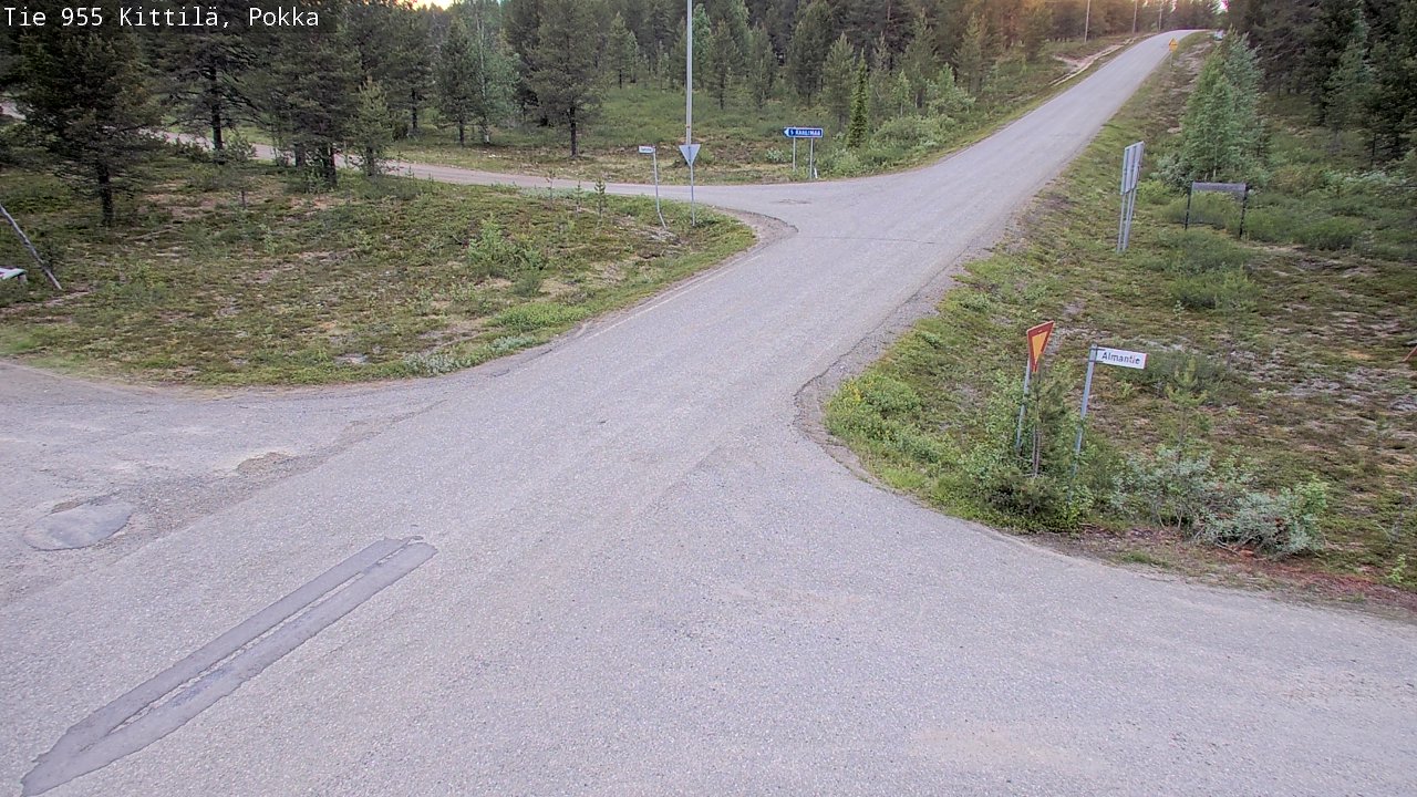Kelikamerat Kuva Tie 955 Kittilä, Pokka, Kittilä, Lappi