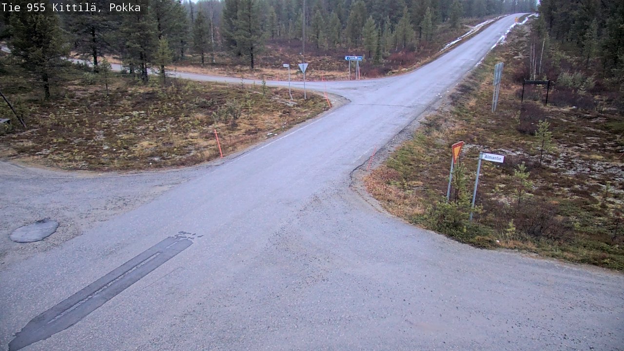 Kelikamerat Kuva Tie 955 Kittilä, Pokka, Kittilä, Lappi