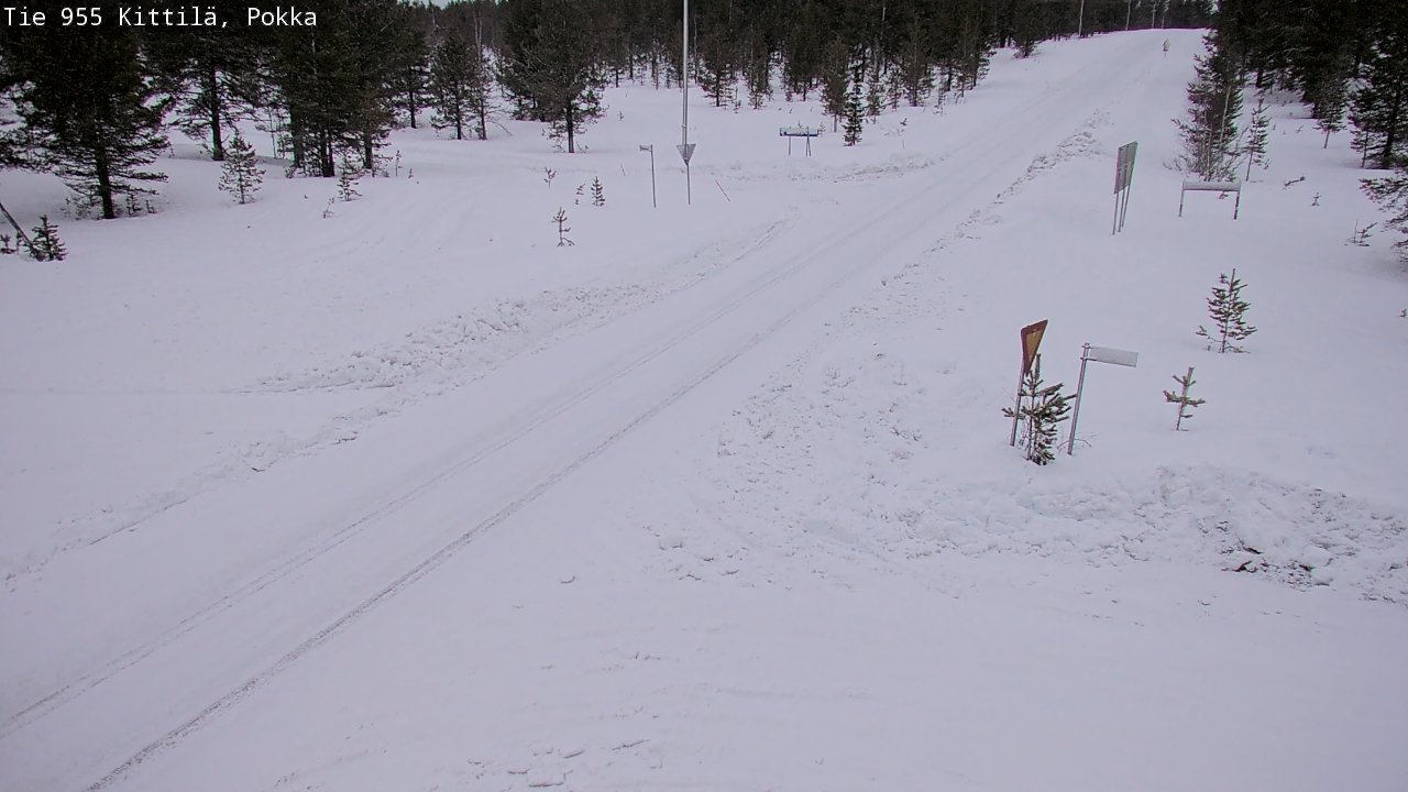 Kelikamerat Kuva Tie 955 Kittilä, Pokka, Kittilä, Lappi