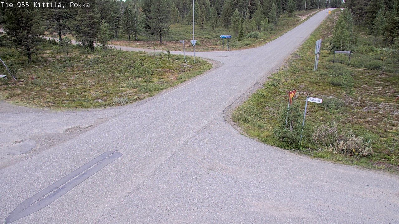 Kelikamerat Kuva Tie 955 Kittilä, Pokka, Kittilä, Lappi