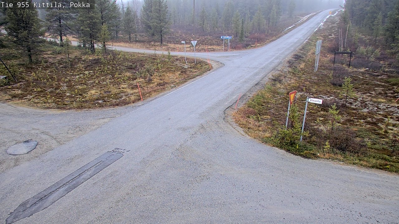Kelikamerat Kuva Tie 955 Kittilä, Pokka, Kittilä, Lappi