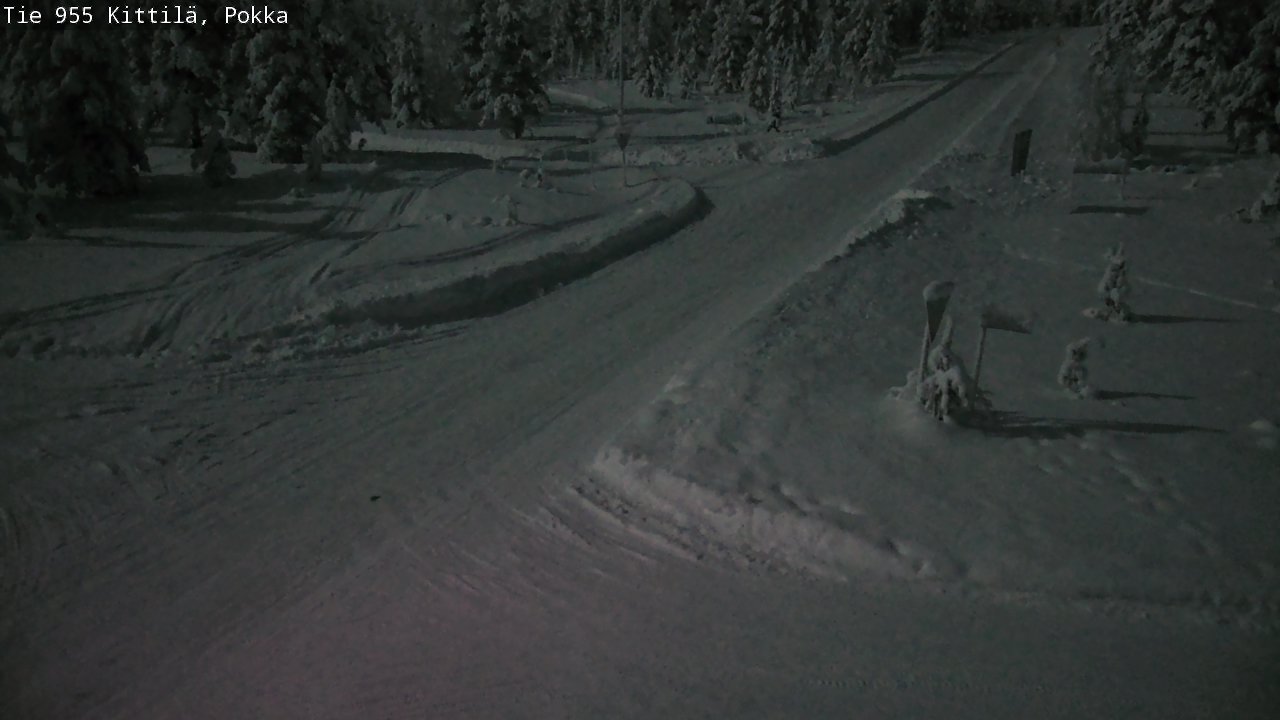 Kelikamerat Kuva Tie 955 Kittilä, Pokka, Kittilä, Lappi