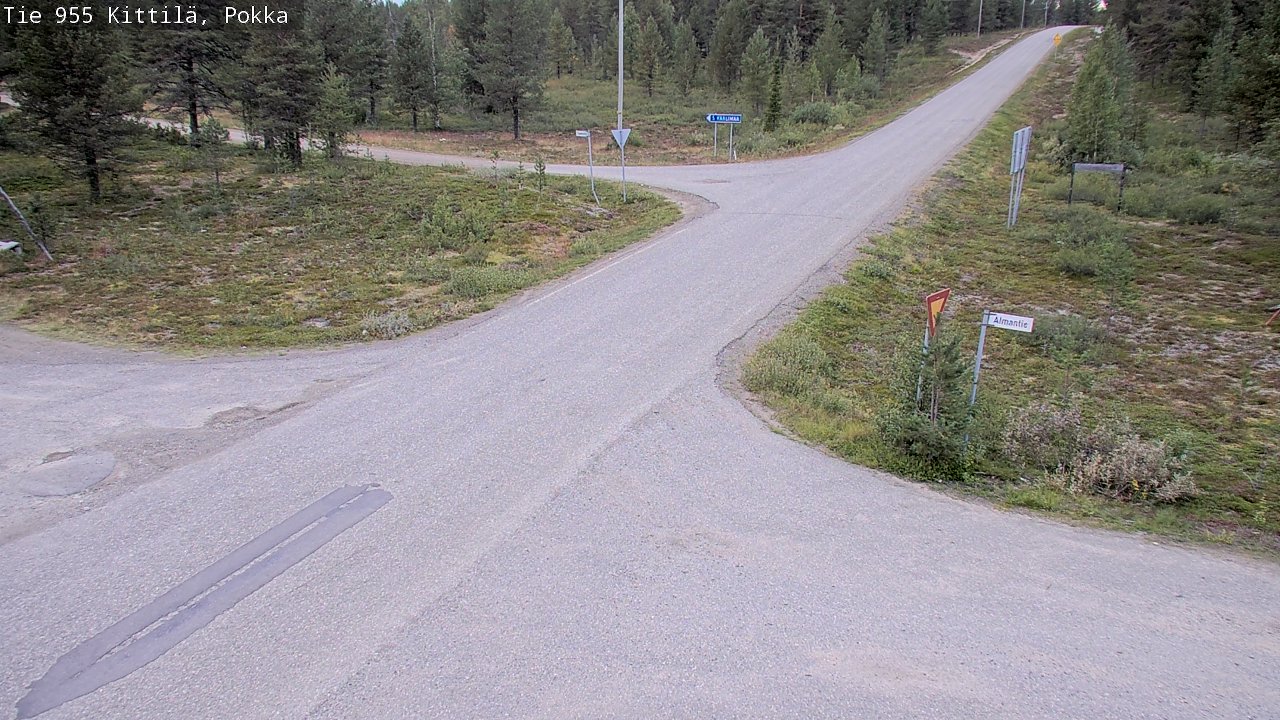 Kelikamerat Kuva Tie 955 Kittilä, Pokka, Kittilä, Lappi