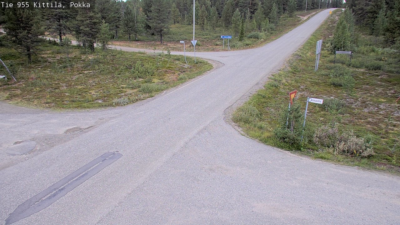 Kelikamerat Kuva Tie 955 Kittilä, Pokka, Kittilä, Lappi