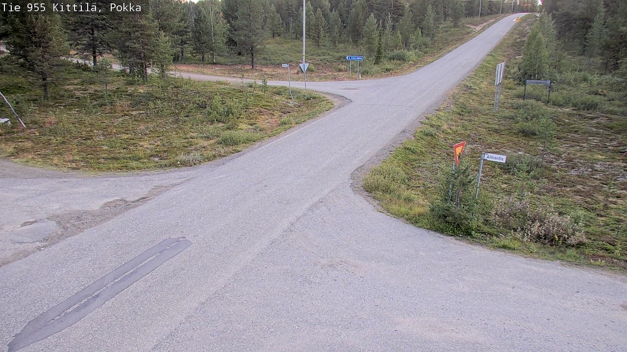 Kelikamerat Kuva Tie 955 Kittilä, Pokka, Kittilä, Lappi