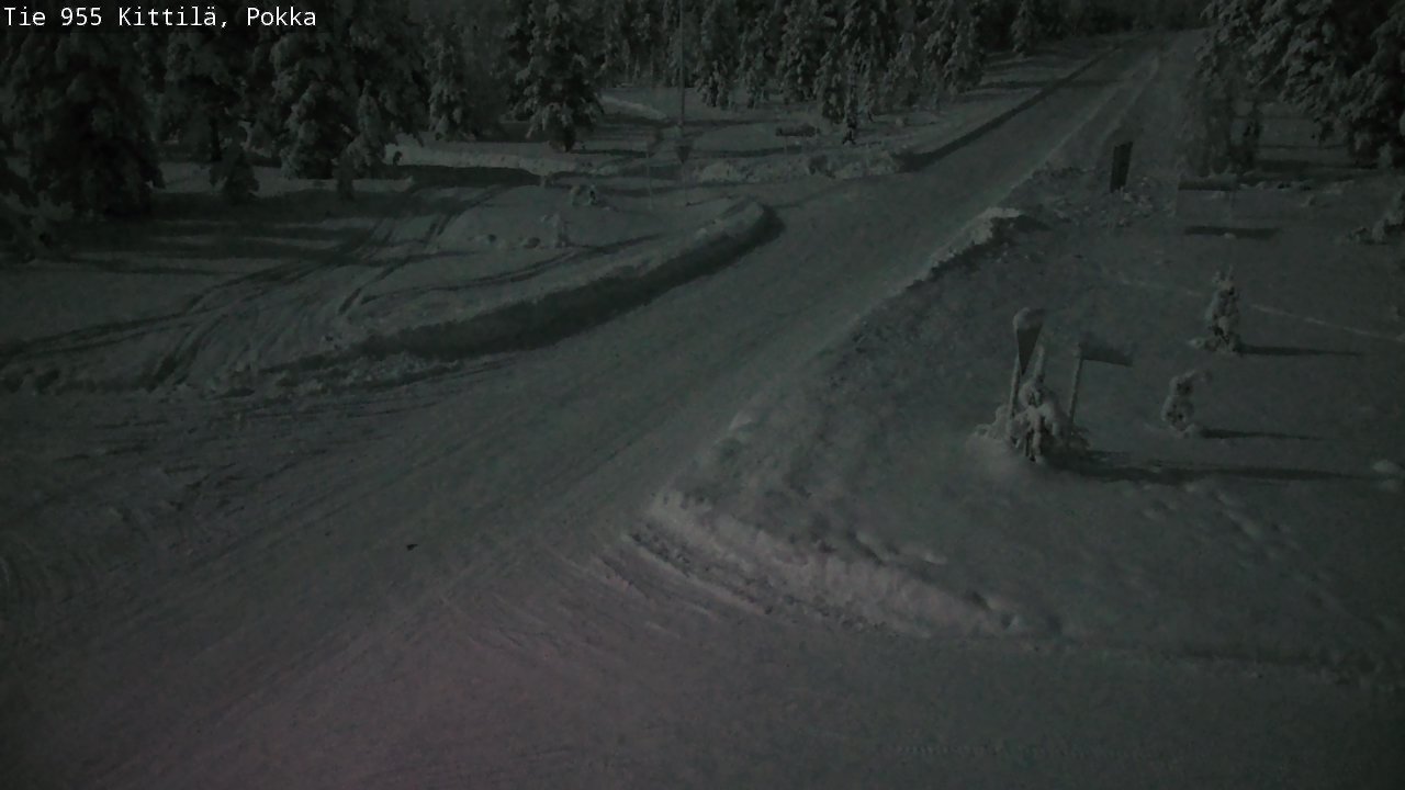 Kelikamerat Kuva Tie 955 Kittilä, Pokka, Kittilä, Lappi