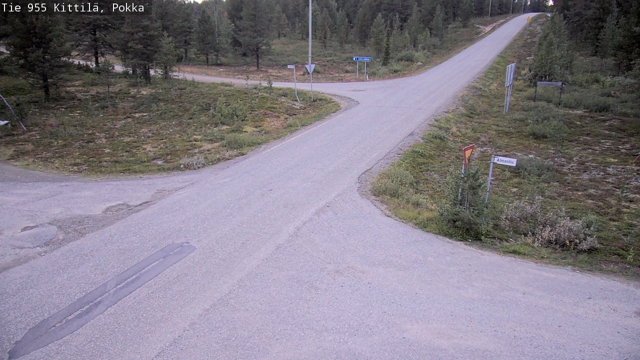 Kelikamerat Kuva Tie 955 Kittilä, Pokka, Kittilä, Lappi