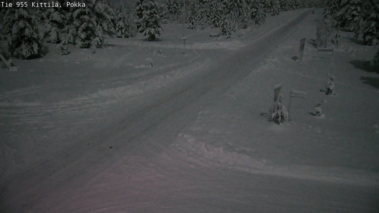 Kelikamerat Kuva Tie 955 Kittilä, Pokka, Kittilä, Lappi