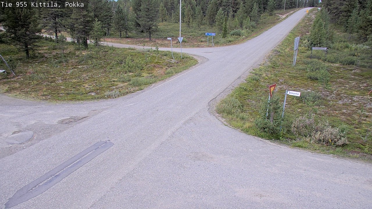 Kelikamerat Kuva Tie 955 Kittilä, Pokka, Kittilä, Lappi