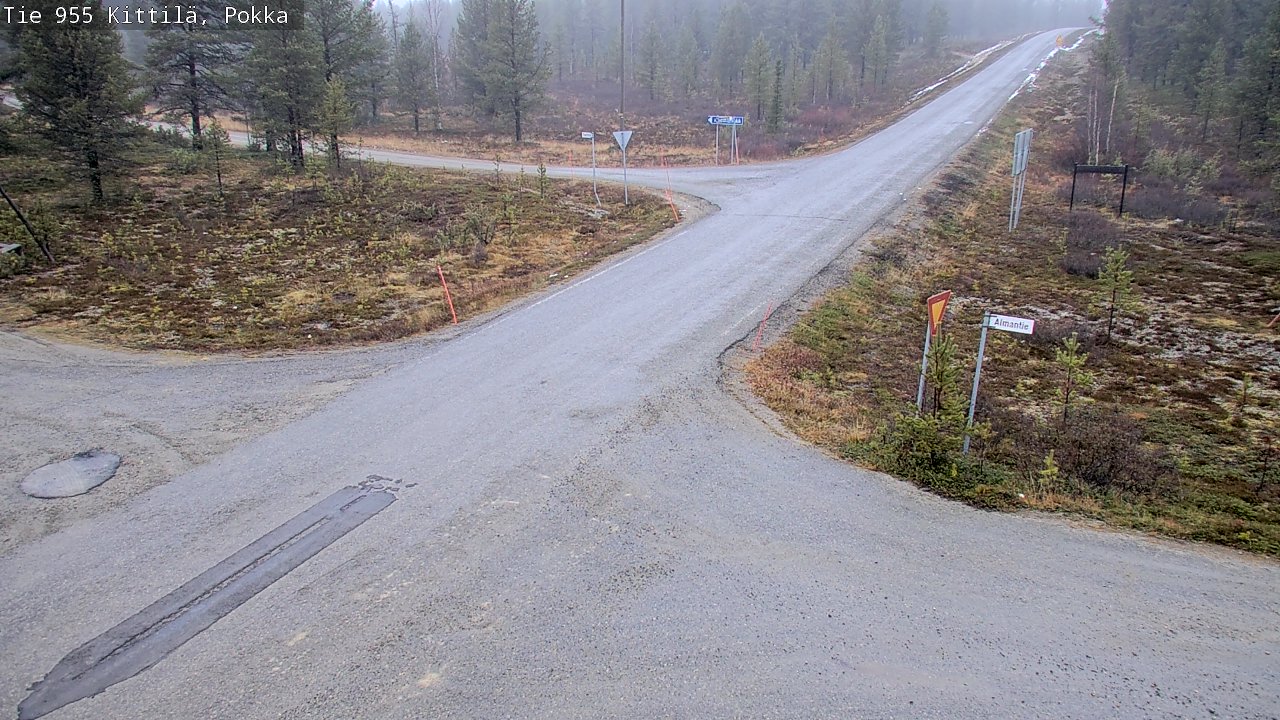 Kelikamerat Kuva Tie 955 Kittilä, Pokka, Kittilä, Lappi
