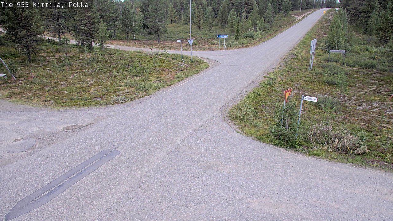 Kelikamerat Kuva Tie 955 Kittilä, Pokka, Kittilä, Lappi