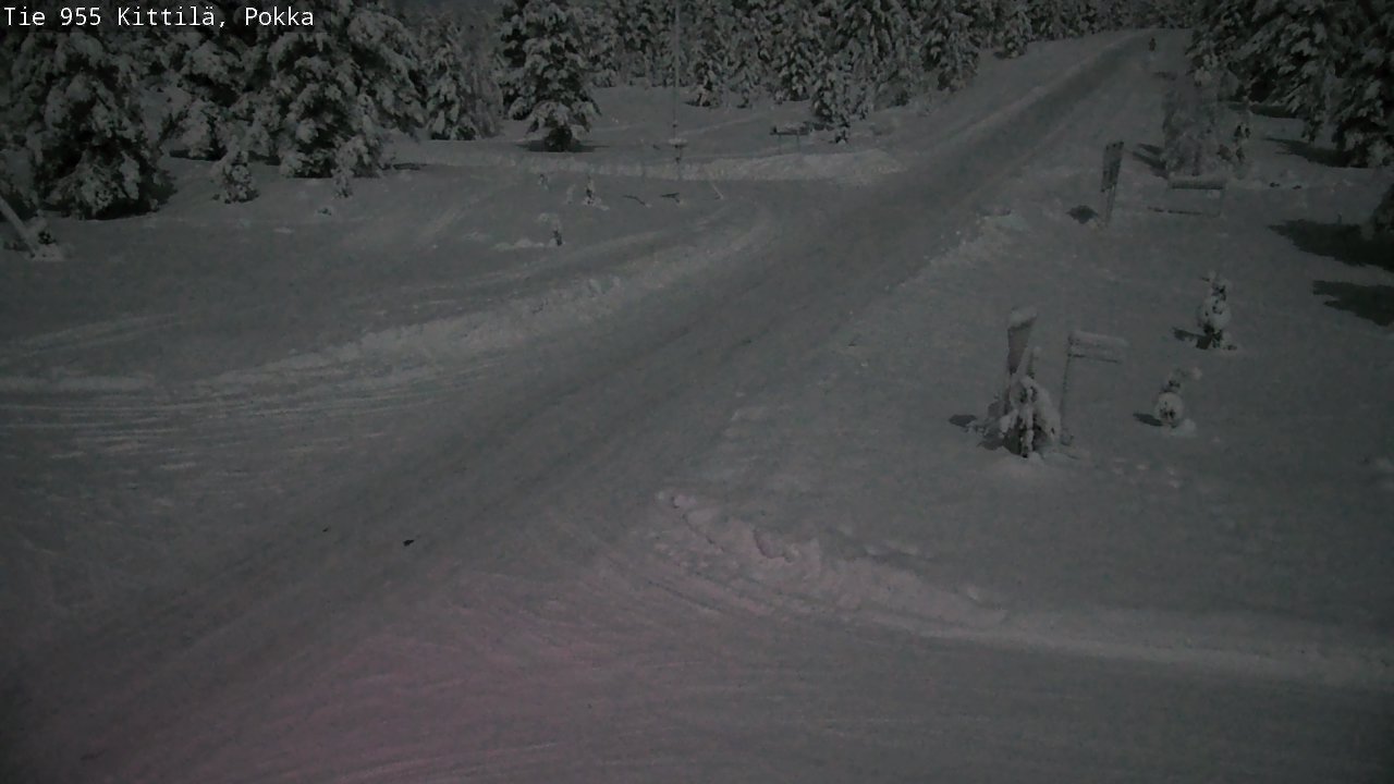 Kelikamerat Kuva Tie 955 Kittilä, Pokka, Kittilä, Lappi