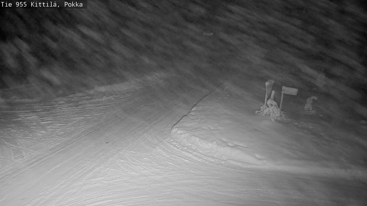 Kelikamerat Kuva Tie 955 Kittilä, Pokka, Kittilä, Lappi