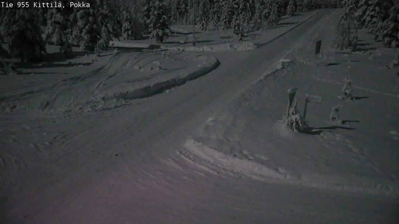 Kelikamerat Kuva Tie 955 Kittilä, Pokka, Kittilä, Lappi
