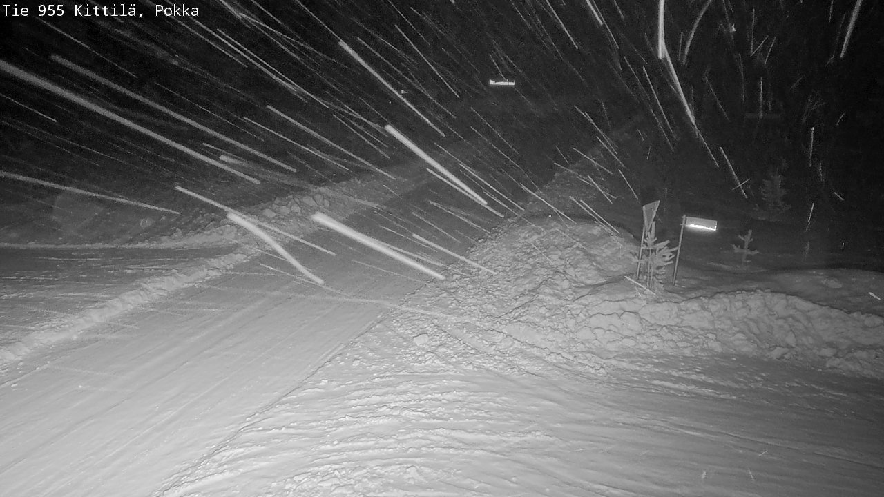Kelikamerat Kuva Tie 955 Kittilä, Pokka, Kittilä, Lappi