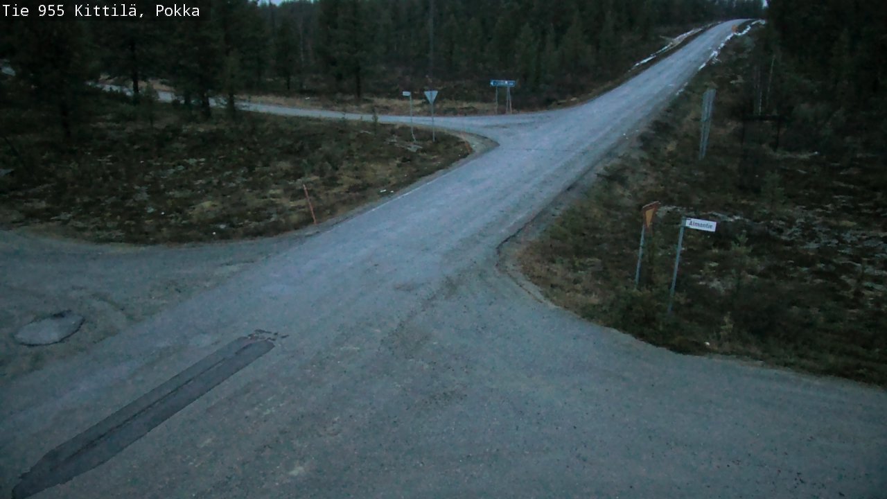 Kelikamerat Kuva Tie 955 Kittilä, Pokka, Kittilä, Lappi