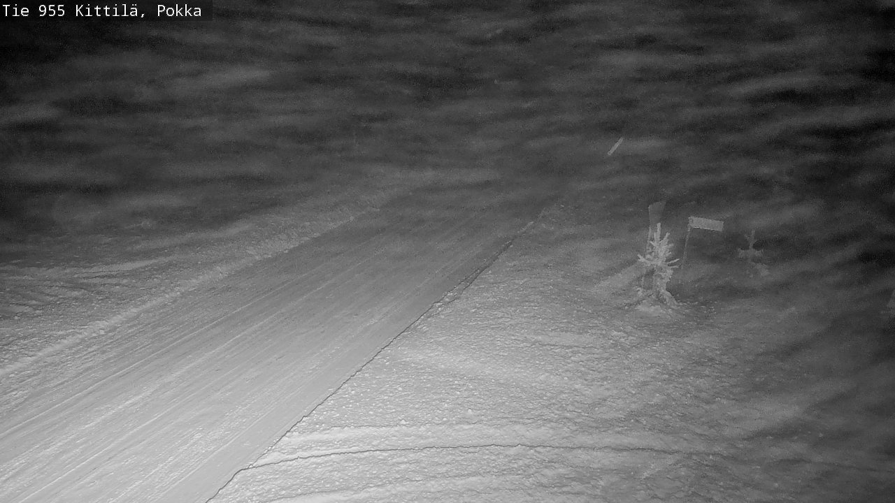Weather Camera Image Road 955 Kittilä, Pokka, Kittilä, Lappi