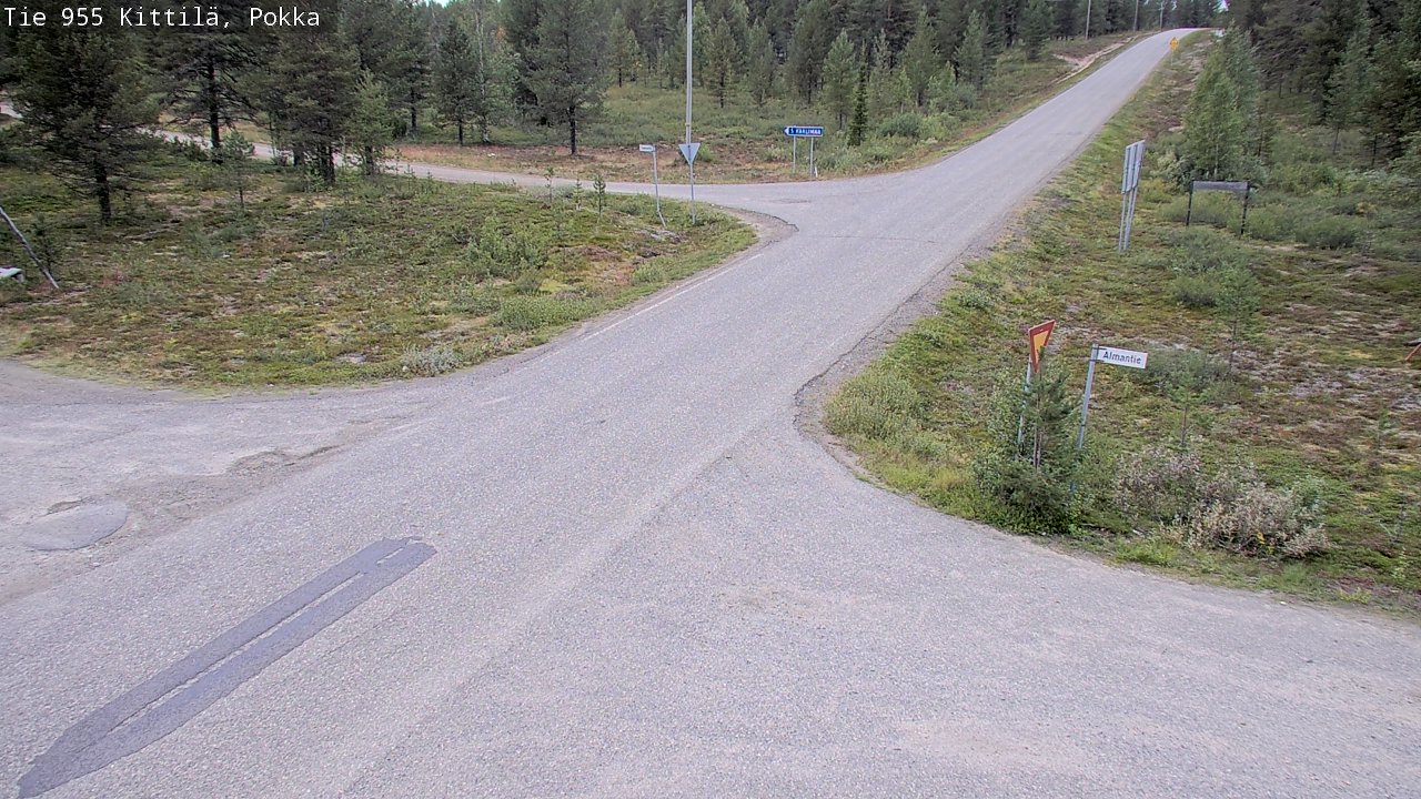 Kelikamerat Kuva Tie 955 Kittilä, Pokka, Kittilä, Lappi