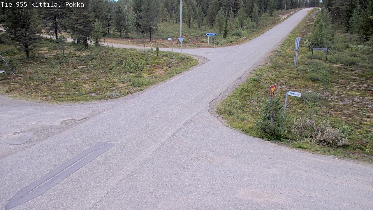 Kelikamerat Kuva Tie 955 Kittilä, Pokka, Kittilä, Lappi