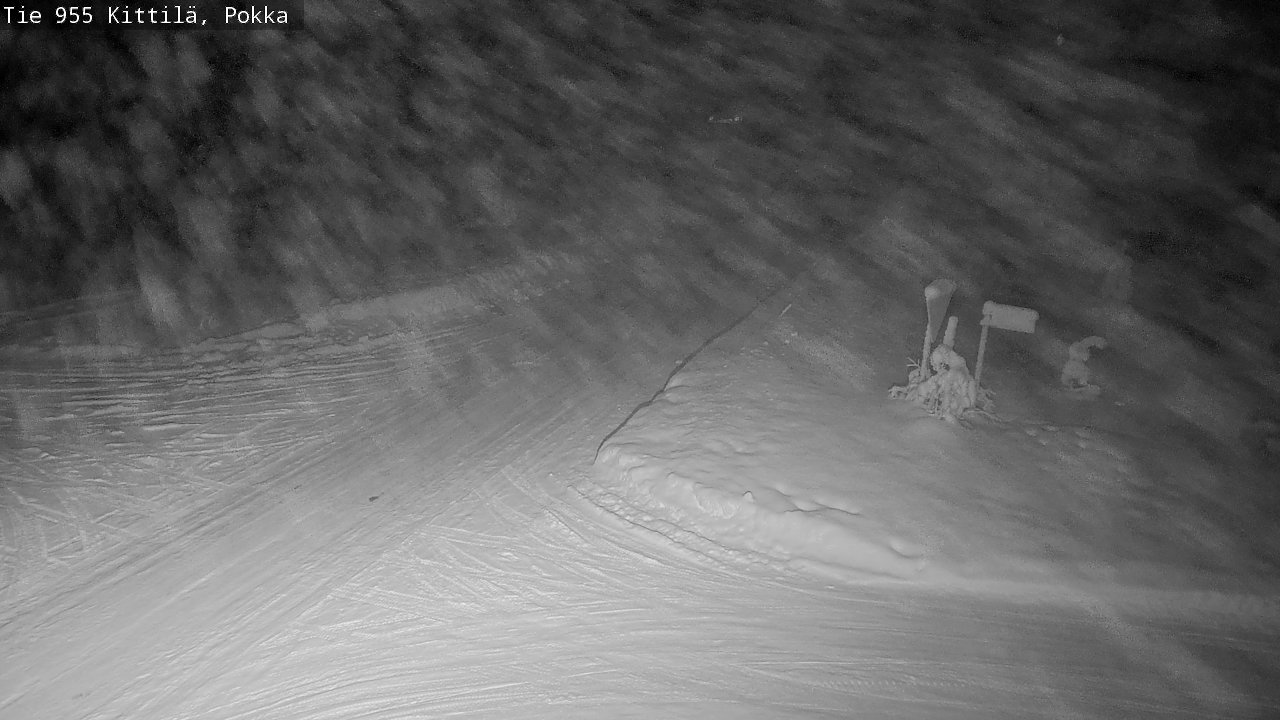 Kelikamerat Kuva Tie 955 Kittilä, Pokka, Kittilä, Lappi