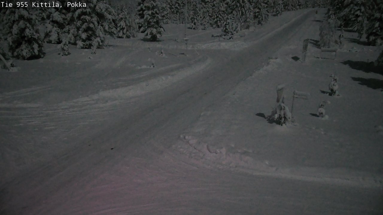 Kelikamerat Kuva Tie 955 Kittilä, Pokka, Kittilä, Lappi
