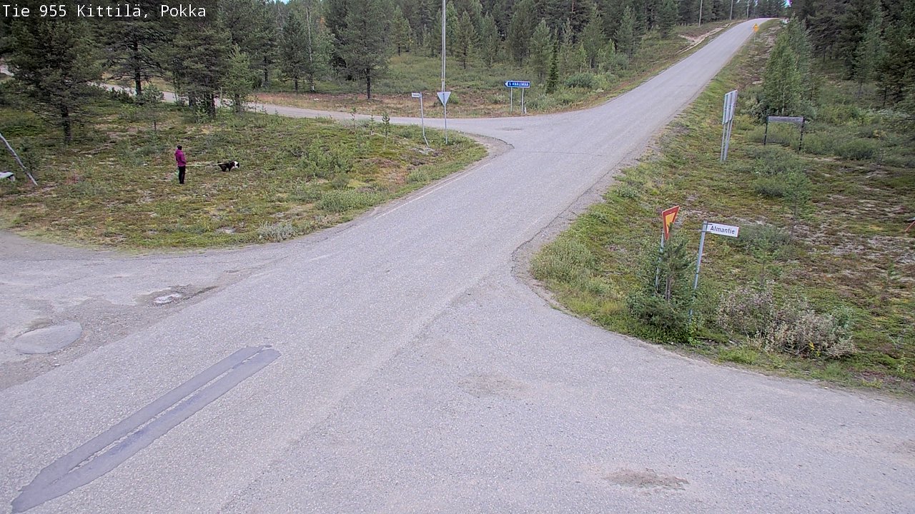 Kelikamerat Kuva Tie 955 Kittilä, Pokka, Kittilä, Lappi